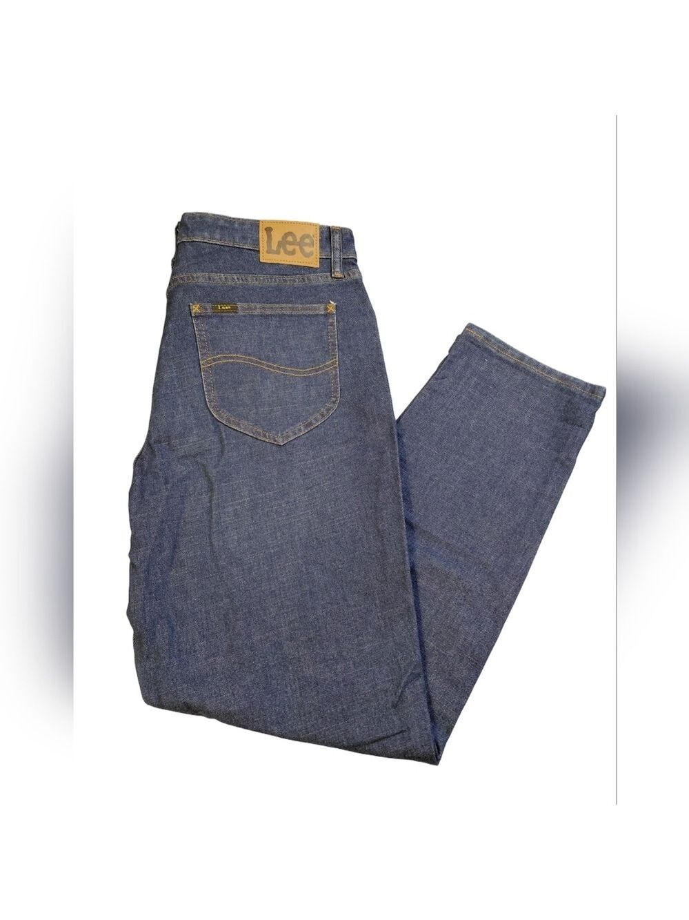 NWT Lee Legendary 90s Taper Jeans Mid Rise Straight Leg Dark Size 14 Medium